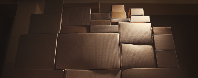 boxes stacked